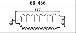������� ������� ����� ����� ��� Mitsubishi Galant, Mitsubishi Lancer, Mitsubishi COLT maruichi 66-486 66486 ����
