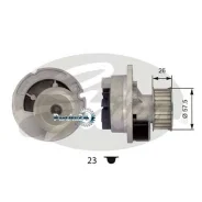����� ������� � ����� � ���������� Gates WP0032 WP0032 ����