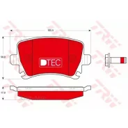 ������� ����. ���. DTEC Cotec AUDI A3/A4/A6/VW Golf V 10/03-, Touran 2/03-, Skoda Octavia 6/04- GDB1622DTE ����