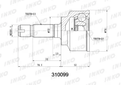 ���� ������� 23/25 | ����� | INKO 310099 310099 ����