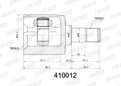 ���� ���������� 27/32 | ����� ���� | INKO 410012 410012 ����