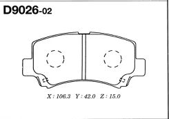 ������� ��������� �������� D-9026 ��� Nissan Suzuki �������� ������������� MK Kashiyama ������ AY040-SU005 55810-25F10 55810-75F00 55810-75F01 55810-7...