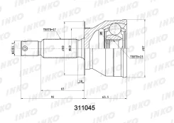 ���� ������� 27/23 | ����� | INKO 311045 311045 ����