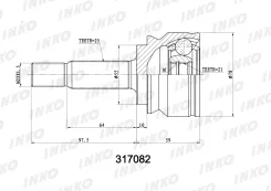 ���� ������� 25/21 | ����� | INKO 317082 317082 ����