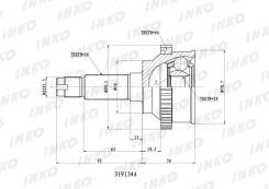 ���� ������� 26/29 ABS 44 | ����� ����/��� | INKO 319134A 319134A ����