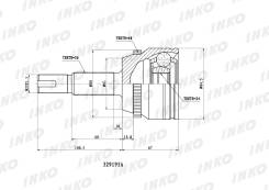 ���� ������� 26/24 ABS 48 | ����� ����/��� | INKO 329195A 329195A ����