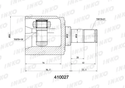 ���� ���������� 27/30 | ����� ����/��� | INKO 410027 410027 ����