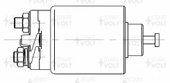 ���� �������� ����������� ��� Hyundai Accent, Mitsubishi Lancer, Mitsubishi L startvolt vsr-0304 VSR0304 ����