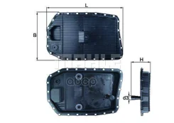 ������ ���� BMW 5-����� E60/E61 (2003-2009) ������ � �������� + ��������� [178Mahleoriginalhx154] HX154 ����