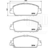 ��������� ������� ��� Honda Accord 12-, ��������, ��������, ������, ����� ��� Honda HR-V, Honda Accord IX Trialli PF 4229 PF4229 ����