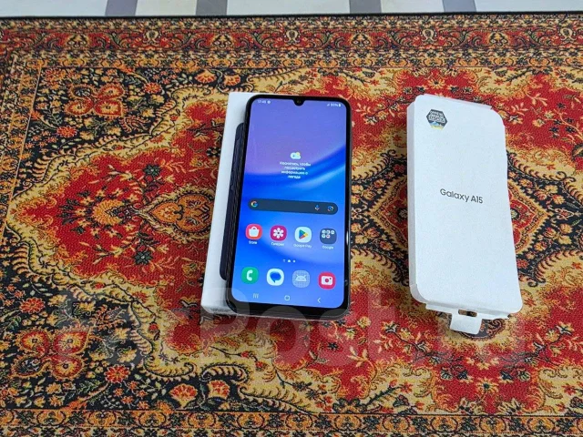 Samsung Galaxy A15. �����, 256 ��, �����, 3G, 4G LTE, 5G, Dual-SIM, ����������, NFC ����