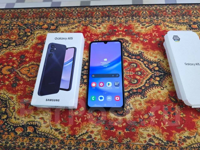 Samsung Galaxy A15. �����, 256 ��, �����, 3G, 4G LTE, 5G, Dual-SIM, ����������, NFC ����