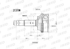 ���� ������� 24/19 ABS 48 | ����� ����/��� | INKO 329186A 329186A ����