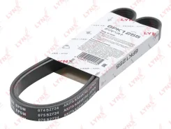 ������ ������������ (EPDM, Power Max) LYNXauto 6PK1255 6PK1255 ����