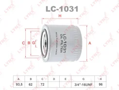 ������ �������� LADA 2101-07/2110/NIVA 2121/2131 LYNXauto LC1031 LC1031 ����
