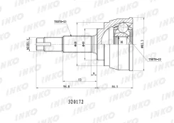 ���� ������� 25/22 | ����� ����/��� | INKO 320172 320172 ����