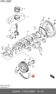 ������������ ������ Suzuki 1752161M00 1752161M00 ����