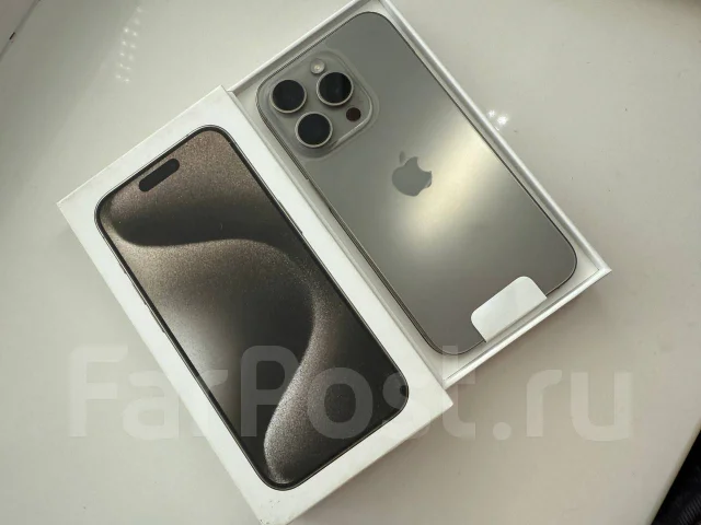 Apple iPhone 15 Pro. �/�, 256 ��, �����, 4G LTE, Dual-SIM, ����������, NFC ����