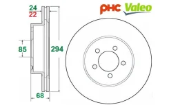 ���� ���������, �������� [294�� x 68��] Ssangyong Istana PHC-Valeo R4001 R4001 ����