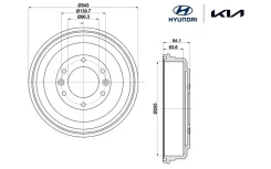 ������� ���������, ������ Hyundai H1/Gr. Starex 2007-2021��. Hyundai - KIA 584114H000 584114H000 ����