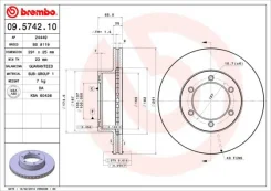 ���� ��������� 09574210 Brembo 09574210 ����