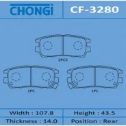 ������� ��������� �������� CF-3280 ��� Mitsubishi Delica PD6W 6G72 Delica PD8W 4M40T Delica PE8W 4M40T ������ ������������� Chongi ����� MR389571 MB85...