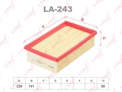 ������ ��������� LYNXauto LA243 LA243 ����