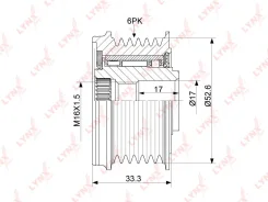 ����� ���������� ���� ���������� LYNXauto PA-1097 PA1097 ����