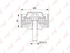����� �������� ���������� ����� LYNXauto PB7184 PB7184 ����
