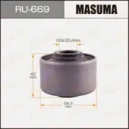 �����������! Nissan Elgrand/Murano/Teana 08 Masuma RU-669 RU669 ����