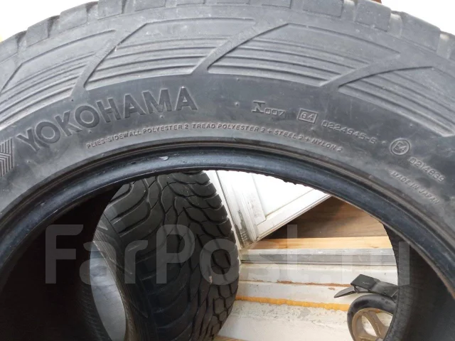 Yokohama Avs S/T type-1 V801. ������, 2008 ���, �/�, ����� 40 % ����