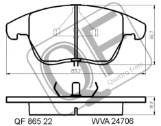 ������� ������ qf86522 Quattro Freni QF86522 ����