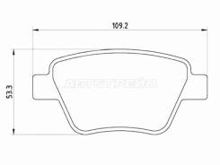 ������� ��������� Brembo P 85 114, ������ P85114 ����