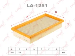 ������ ��������� LYNXauto LA-1251 LA1251 ����