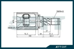 ���� ���������� JETT V40-1033 V40-1033 V401033 ����