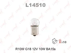 ����� R10W 12V BA15S LYNXauto L14510 L14510 ����