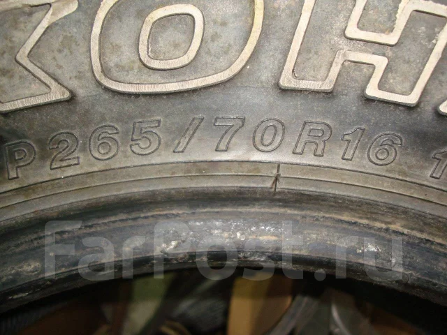 Yokohama Geolandar H/T. �����������, 2011 ���, �/�, ����� 60 % ����