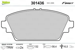 ������� ����. ��� Honda 301436 Valeo 301436 ����