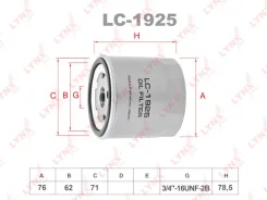 ������ �������� LYNXauto LC1925 LC1925 ����
