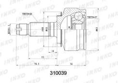���� ������� 26/27 | ����� ����/��� | INKO 310039 310039 ����
