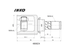 ���� ���������� 34/22 | ����� ��� | INKO 480024 480024 ����