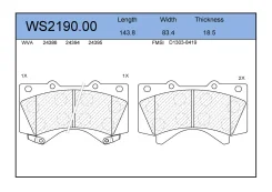 ������� ��������� �������� �������� ��� Toyota LAND Cruiser, Toyota Sequoia, Toyota Tundra jeenice ws219000 WS219000 ����