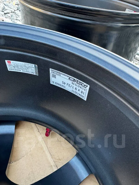RAYS Volk Racing TE37 Saga SL. 9.5x18", 5x114.3, ET45 ����