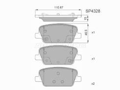 ������� ��������� HI-Q/Sangsin Brake SP4328, ������ SP4328 ����