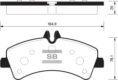 ������� ��������� ��������, �������� Sangsin Brake SP1426 SP1426 ����