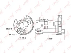 ������ ��������� LYNXauto LF162M LF162M ����