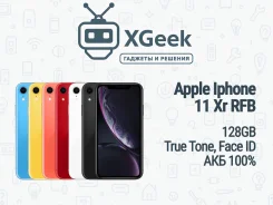 Apple iPhone Xr. �/�, 128 ��, ������, 3G, 4G LTE, NFC, eSIM ����