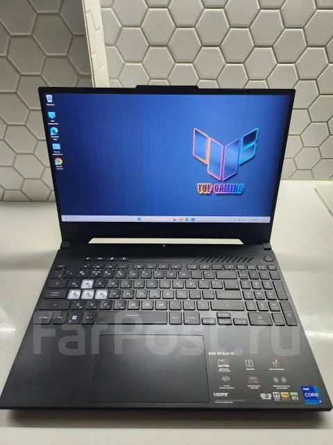 Asus TUF Dash F15 FX517ZC. 15.6", 5����, ��� 16 ��, ���� 512���, WiFi: 1, Bluetooth: 1, ����������� �� 6��. ����