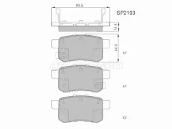 ������� ��������� SP2103, ������ SP2103 ����