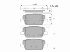 ������� ��������� SP4328, ������ SP4328 ����
